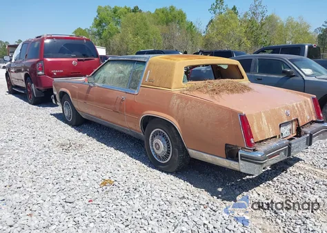 1984 Cadillac Eldorado из США, поврежденный, VIN 1G6AL5789EE660894